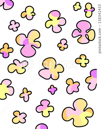 Cute flower pattern Cute flower pattern 138341433