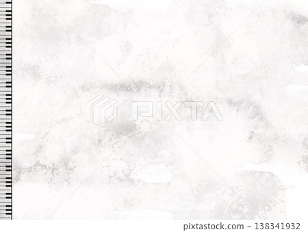 Music background material with a text space featuring a keyboard. 138341932
