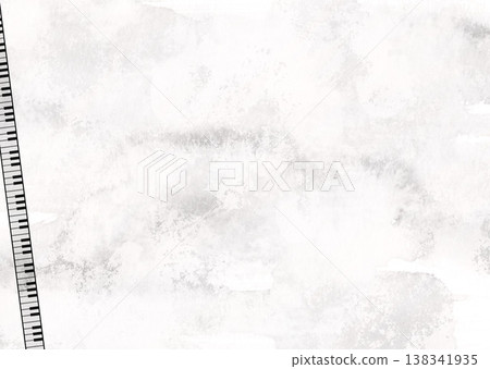 Music background material with diagonally arranged keyboard keys and text space. 138341935