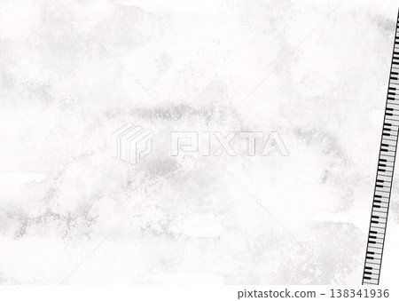 背景音樂素材，鍵盤按鍵呈對角線排列，並留有文字空間。 138341936