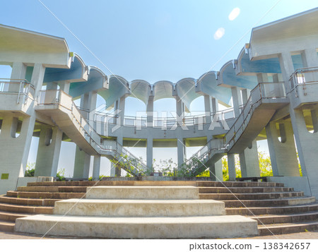 Panoramic view of Atagoyama Observatory 138342657