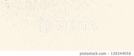 Minimal craft rice paper texture for scrapbook. Beige ecru bg with speckles, dots and flecks. Minimal craft rice paper texture for scrapbook. Beige ecru bg with speckles, dots and flecks. 138344058