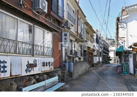[Beppu City, Oita Prefecture] Scenery of Kannawa Onsen and Kannawa Ginza Street 138344503