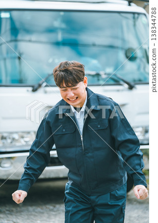 truck driver truck driver 138344788