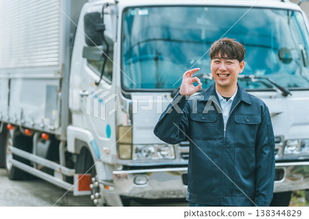 truck driver truck driver 138344829
