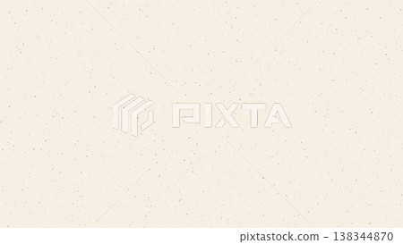Vintage grain paper or fleck eggshell texture. Organic vector texture reminiscent of recycled paper or natural eggshell surface. Warm beige background with brown and cream speckles for rustic package 138344870