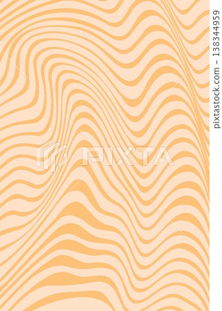 Retro hypnotic yellow line groovy pattern or wallpaper. Trippy funky pattern, distorted spiral groovy print. Psychedelic retro backdrop Retro hypnotic yellow line groovy pattern or wallpaper. Trippy funky pattern, distorted spiral groovy print. Psychedelic retro backdrop 138344959