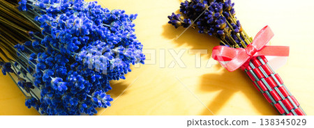 Lavender sticks, an image of Furano, Hokkaido in summer. 138345029