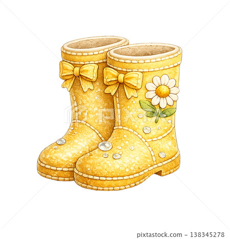 rain boots, waterproof shoes, rainy day, outdoor activity, footwear, rainy gear, rubber boots, wet ground, puddle walking, rain protection, outdoor shoes, durable boots, casual footwear, seasonal item 138345278