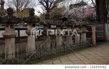 Ueno Toshogu Shrine Lanterns 138345482