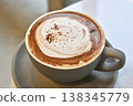 Relax with a warm cup of hot cocoa during your winter afternoon tea time. 138345779