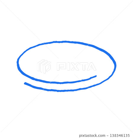 Abstract Ellipse Shape Or Puddle Hand Drawn In A Grunge Vector Illustration Abstract Ellipse Shape Or Puddle Hand Drawn In A Grunge Vector Illustration 138346135