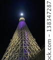 東京天空樹在晚上 138347287