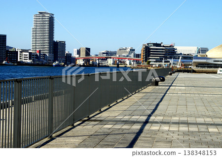 長崎市中心景觀：長崎港區，“長崎海濱公園” 138348153