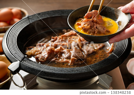 Sukiyaki (beef) Sukiyaki (beef) 138348238