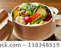Steamed vegetables 138348519