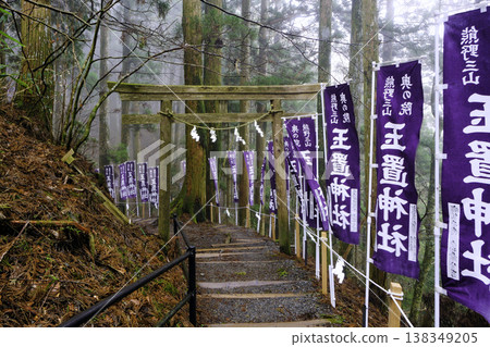 The approach to Tamaki Shrine via the stairs The approach to Tamaki Shrine via the stairs 138349205