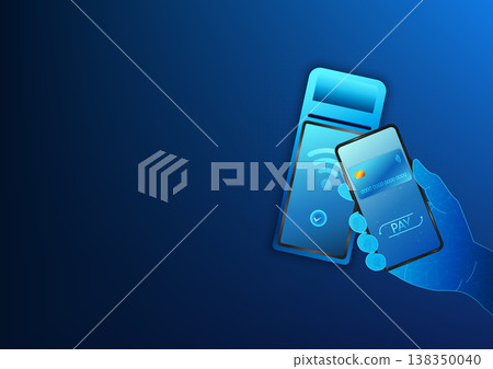 Financial technology A smartphone connected to a credit card to scan payments. Mobile technology that can do financial transactions, pay for goods, online products, without having to carry cash. Financial technology A smartphone connected to a credit card to scan payments. Mobile technology that can do financial transactions, pay for goods, online products, without having to carry cash. 138350040