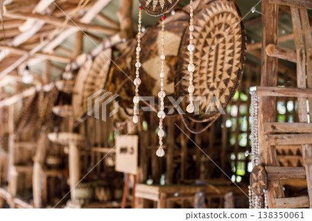 Mangyan Handcrafted Baskets and Shell Ornaments in Mindoro Mangyan Handcrafted Baskets and Shell Ornaments in Mindoro 138350061