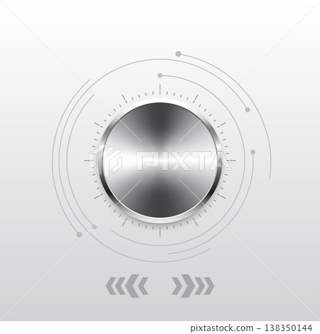 Control button technology background It is a technology that can be used to control light and sound. Aluminum gradient circle with dial display Focusing on white tones, adding elegance and modernity. Control button technology background It is a technology that can be used to control light and sound. Aluminum gradient circle with dial display Focusing on white tones, adding elegance and modernity. 138350144
