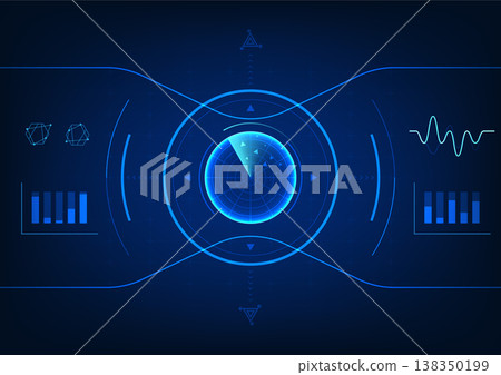 Radar technology background It is a technology used to detect foreign matter entering the area and report results. It is an innovation that is used to protect the modern technology Radar technology background It is a technology used to detect foreign matter entering the area and report results. It is an innovation that is used to protect the modern technology 138350199