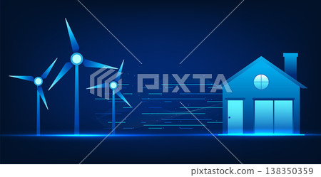 Windmill technology is a technology that uses wind to produce electricity for the city. It is clean energy that uses nature to help produce. Helps reduce pollution and global warming. 138350359