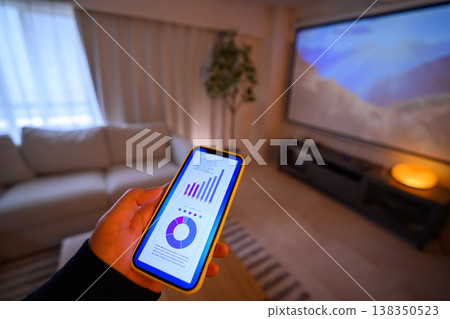 Check data on your smartphone Check data on your smartphone 138350523