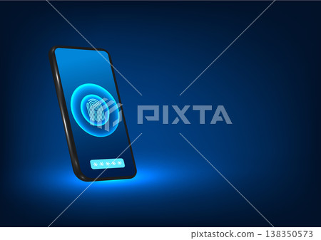 Technology background smart fingerprint technology used in smartphones Technologies that help secure access to sensitive information of individuals are popular all over the world. Technology background smart fingerprint technology used in smartphones Technologies that help secure access to sensitive information of individuals are popular all over the world. 138350573