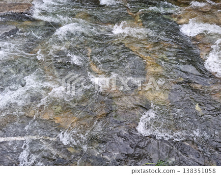 It's a rapid with stones. 138351058