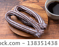 Chocolate Churros 138351438