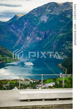 Flydalsjuvet viewing point Norway 138351491