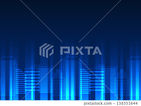 Smart city background Smart city concept without human control with a system to connect people in the city through a network system and made businesses in the city expand Smart city background Smart city concept without human control with a system to connect people in the city through a network system and made businesses in the city expand 138351644