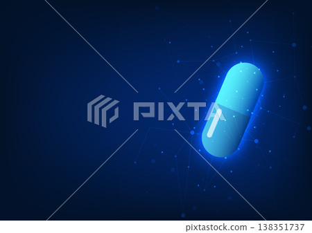 Medical technology The pills are placed on interconnected lines. Technology combined with medicine has led to the development of effective drugs and cures for emerging diseases. Medical technology The pills are placed on interconnected lines. Technology combined with medicine has led to the development of effective drugs and cures for emerging diseases. 138351737