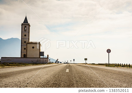 Church of San Miguel in Cabo de Gata, Spain Church of San Miguel in Cabo de Gata, Spain 138352011
