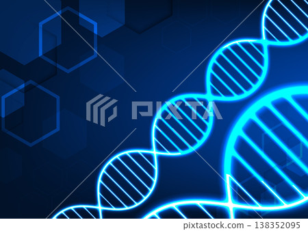 DNA molecular structure technology background shows the connection of the DNA structure for information used in medicine Suitable for poster work and work related to science DNA molecular structure technology background shows the connection of the DNA structure for information used in medicine Suitable for poster work and work related to science 138352095