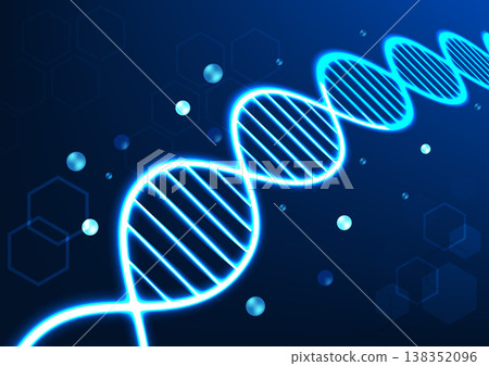 DNA molecular structure technology background shows the connection of the DNA structure for information used in medicine Suitable for poster work and work related to science DNA molecular structure technology background shows the connection of the DNA structure for information used in medicine Suitable for poster work and work related to science 138352096