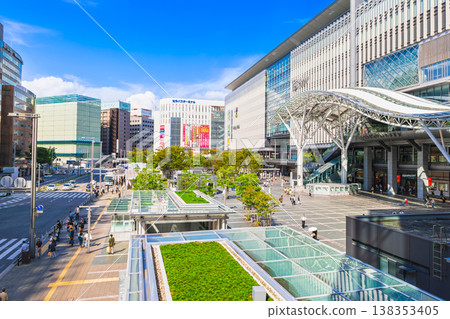 Fukuoka Hakata Station Hakata Exit Fukuoka Hakata Station Hakata Exit 138353405