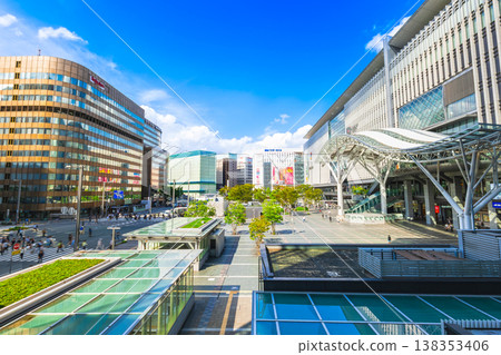 Fukuoka Hakata Station Hakata Exit Wide Area Fukuoka Hakata Station Hakata Exit Wide Area 138353406