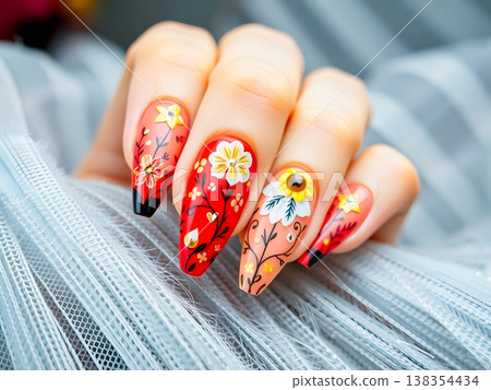 Unique nails 138354434