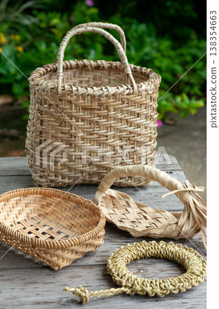 沖繩草編籃 138354663