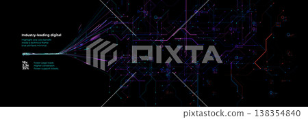 AI Neural Network Business Analytics Artificial Intelligence Background, Big Data Transform Technology, Data Science Machine Learning. Analyzing Visualizing Complex Information. Vector Illustration AI Neural Network Business Analytics Artificial Intelligence Background, Big Data Transform Technology, Data Science Machine Learning. Analyzing Visualizing Complex Information. Vector Illustration 138354840