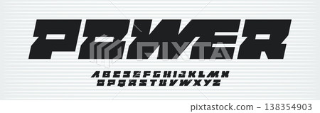 Modern Geometric Font Bold Italic Alphabet Slanted Square Letters Set for Dynamic Sport Logo Title Headline. Automotive Typographic Design, Tech Startup Typography. Vector typeset. Modern Geometric Font Bold Italic Alphabet Slanted Square Letters Set for Dynamic Sport Logo Title Headline. Automotive Typographic Design, Tech Startup Typography. Vector typeset. 138354903
