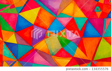 Bright abstract background with multicolored pattern Bright abstract background with multicolored pattern 138355576