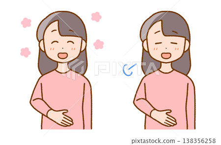 女性緩解胃部問題 | 腹痛、月經、便秘、醫療保健 138356258