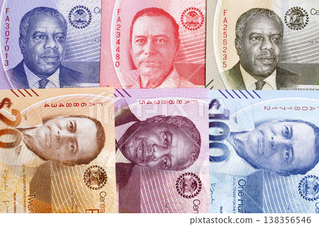 Belizean Dollar a business background Belizean Dollar a business background 138356546