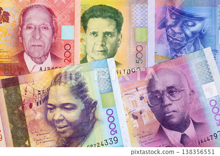 Cape Verdean escudo a background Cape Verdean escudo a background 138356551