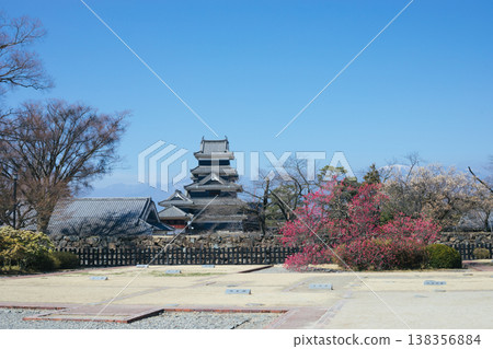 Matsumoto castle beautiful views 138356884