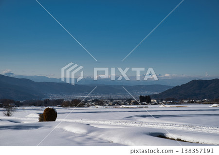 Snow scene Snow scene 138357191