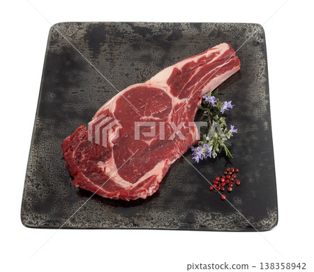 rib steak in studio rib steak in studio 138358942