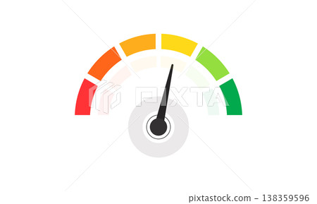 meter, icon, vector 138359596